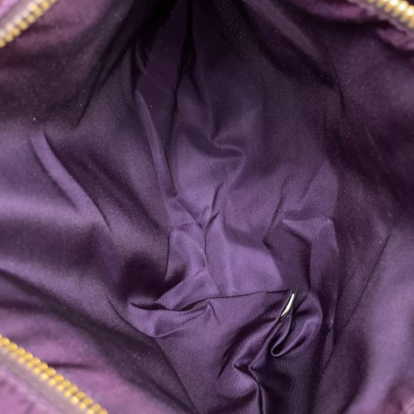 Authentic PRADA  Saffiano Purple Leather tote bag - Picture 14 of 15